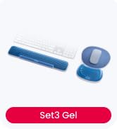 Vaydeer Ergonomic Gel Keyboard Wrist Rest and Mouse Pad with Wrist Rest Set | Cooling Gel Wrist S...