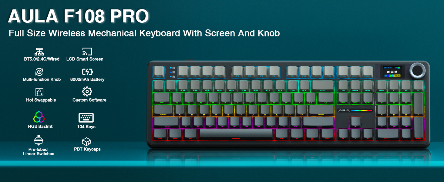 AULA F108 PRO - computer keyboard