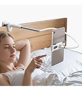 nediea Gooseneck Tablet Holder for Bed, Adjustable Tablet Stand for Desk, Flexible Long Arm Mount...
