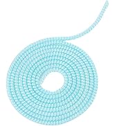 HODASHI Spiral Cable Protector, 1.5m (4.92ft), Blue