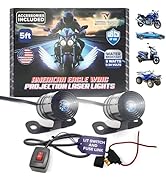 American Eagle-Projection LED Wings/by Terminal Velocity Motorcycle Accessories. Underglow Lights...