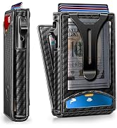 BULLIANT Men Wallet,Money Clip Wallet Slim For Gift Men 9Cards-Metal Credit Card Case in Magnetic...