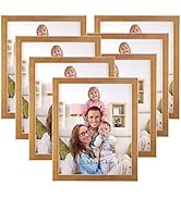 Giftgarden 8x10 Picture Frame Gold Multiple 8 by 10 Photo Frames for Wall or Tabletop Display, Se...