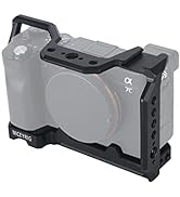 NICEYRIG Cage for Sony A7CII / A7C / A7CR Mirrorless Camera, with 1/4 3/8 Thread NATO Rail Cold S...