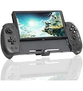 ECHZOVE Nintendo Switch OLED Controller Grip, Ergonomic Controller for Switch OLED and Switch wit...