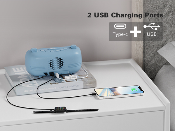 2 USB Charging Ports