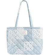 Sunwel Fashion Top Zipper Floral Quilted Bag Small Tote Bag for Women