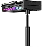 upHere GPU Support Bracket, Anti-Sag Graphics Card Support, Video Card Holder, L(70mm-120mm), Black