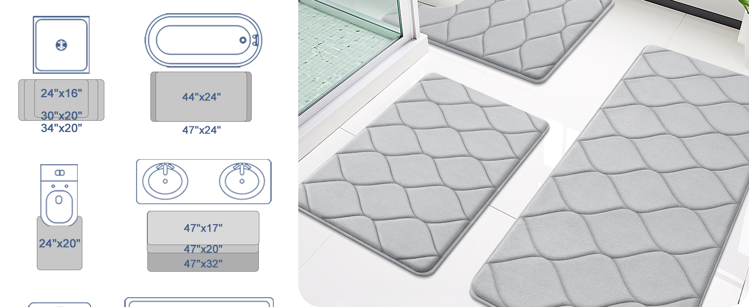 Multipurpose and Stylish Bath Mat