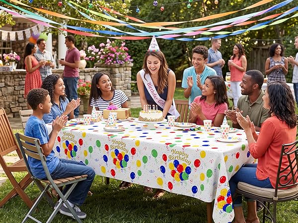 Party tablecloth