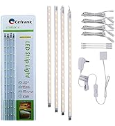 LED Display Light Bar Kit - (4) 16" Linkable Lights - Plug in - Series + Parallel Connection - Lo...