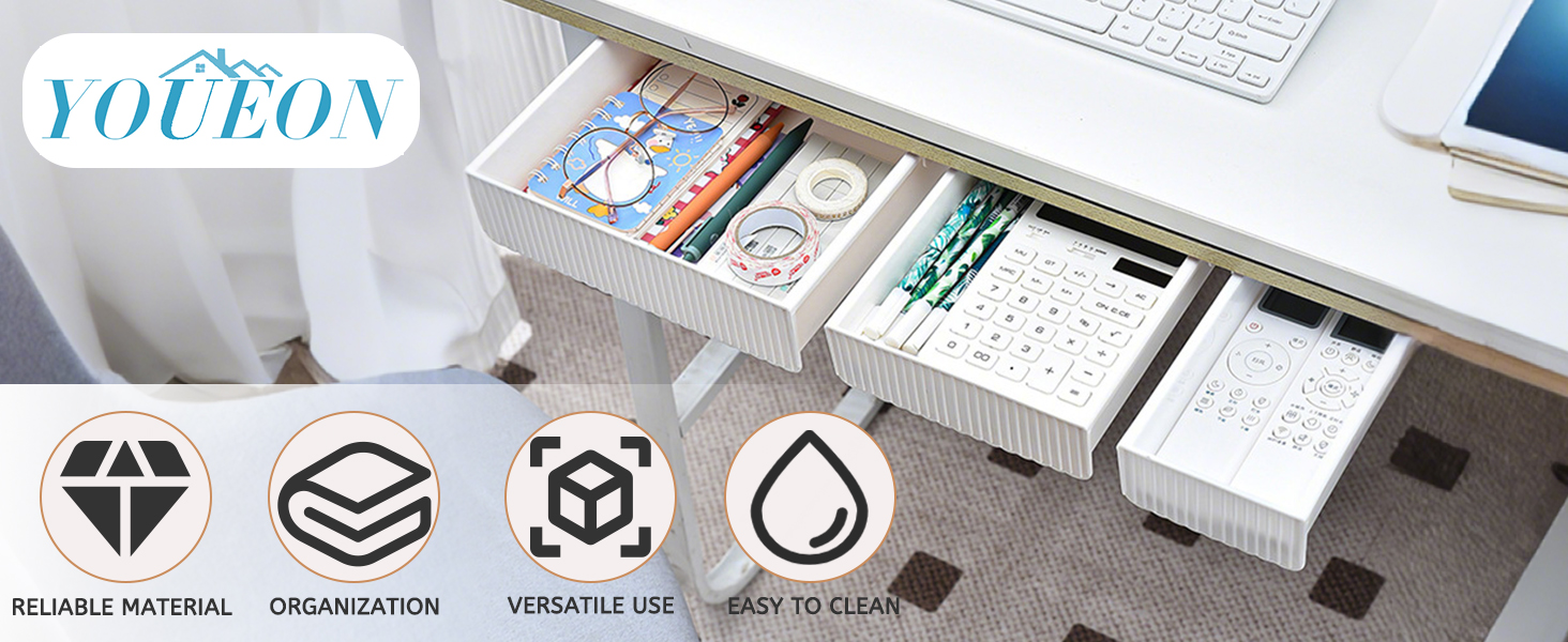 under desk drawer slide out