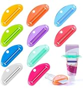 LOVEINUSA Toothpaste Tube Squeezer Dispenser, 10 PCS Toothpaste Roller | Squeezer Tool Tooth Past...