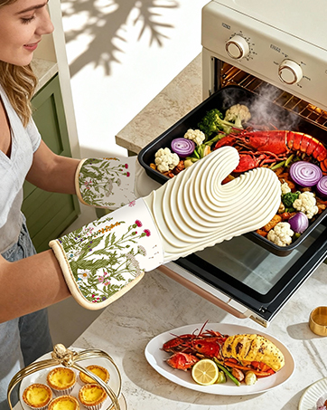 Silicone Oven Mitts