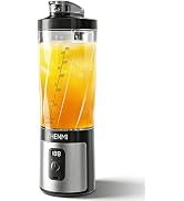 Zhenmi Portable Blender, 20OZ Personal Smoothie & Shake Blender, Leakproof Lid with Sip Spout, US...