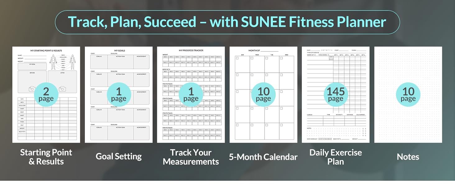 Fitness Journal Workout Planner