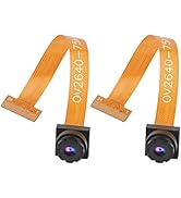 Aideepen 2pcs OV2640 Camera Module 68° Lens for ESP32 CAM Module 2 Megapixel Sensor Support ESP-3...