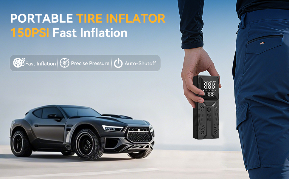 portable air pump for outside