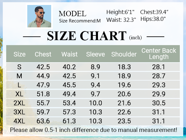 size chat