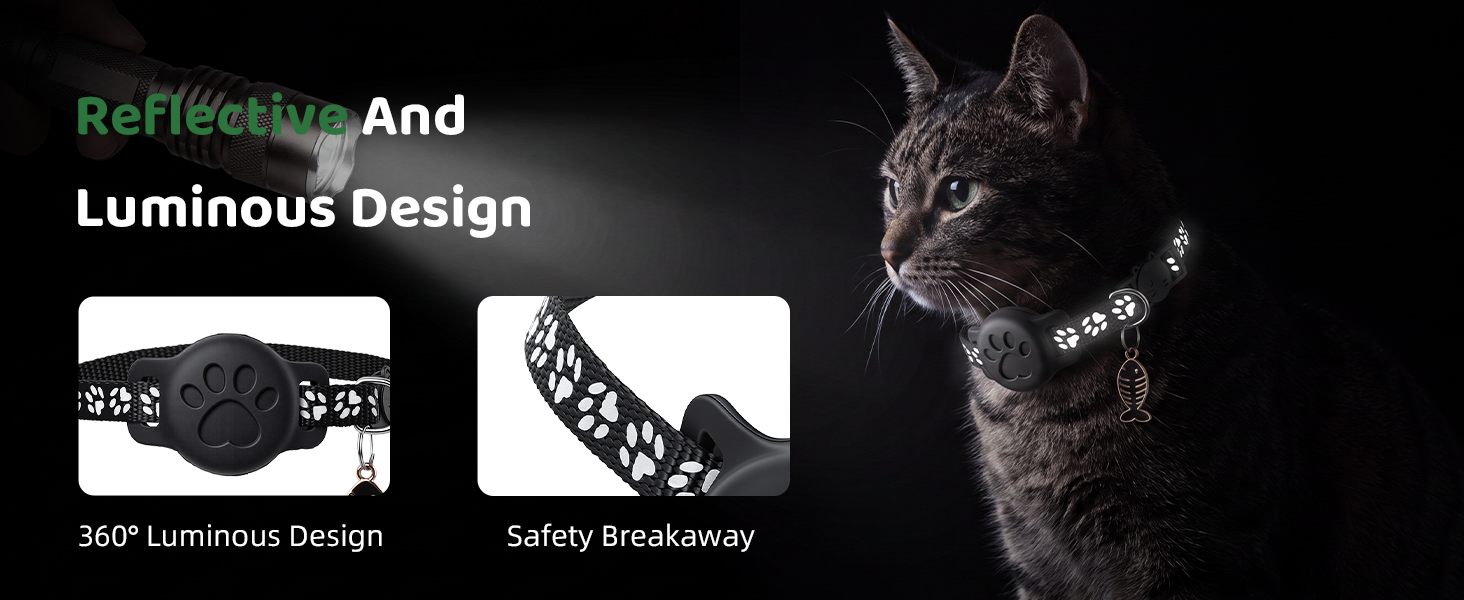 GPS Pet Tracker CollarMini Smart Real Time Tracking Tag for Cats Dogs, No Monthly Fee