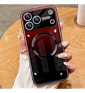 Guppy Compatible with iPhone 17 Pro Max Magnetic Case, with Full Camera Lens Protector [Compatibl...