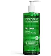 Mineaderm Tea Tree Face Wash for Acne-Prone Skin – Purifying Cleanser with Aloe Vera, Panthenol &...