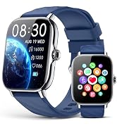 Kriutefy Smart Watches Fitness Tracker for Women Men with Step Counter, Sleep Calorie Monitor, Pe...