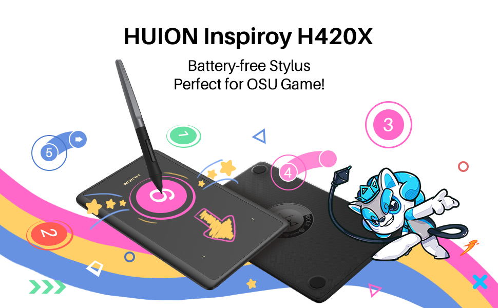 osu pen tablet writting tablet note taking tablet sketch tablet