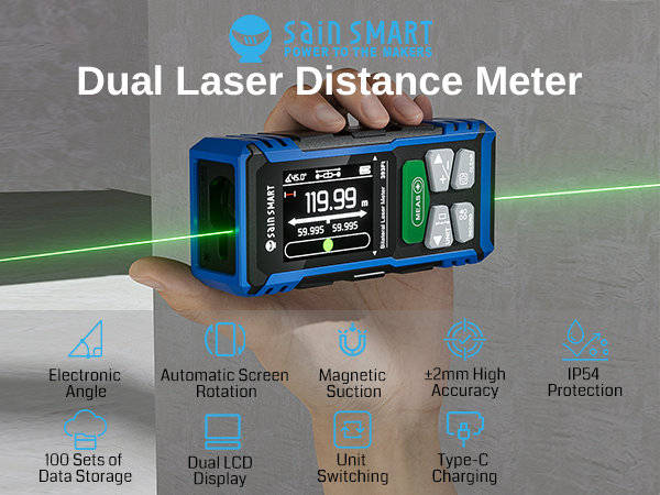 dual laser distance meter