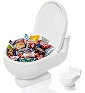 ehuoyan Toilet Shaped Candy Bowl Candy Dish For Office Desk Key Bowl For Entryway Table Plant Pot...