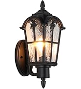 Sucolite Outdoor Wall Light Fixtures Wall Mounted, Exterior Waterproof Porch Lights Wall Lanterns...