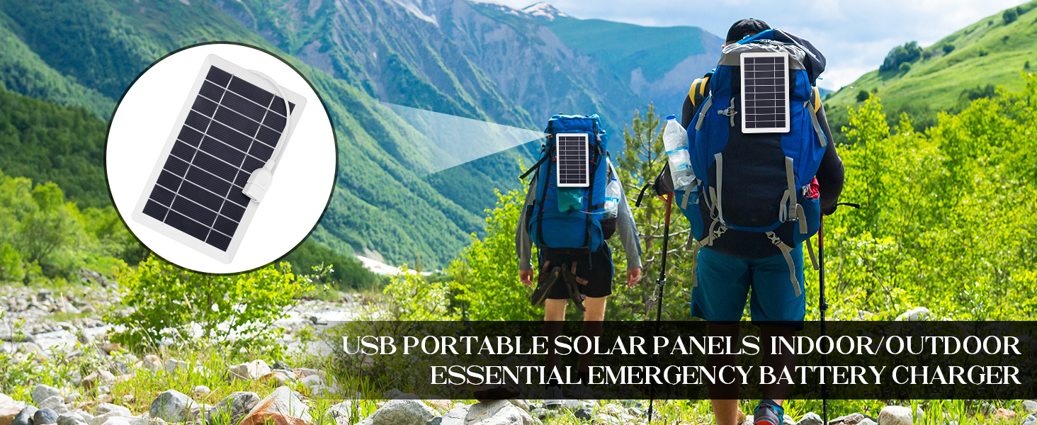 USB Solar Panel Charger