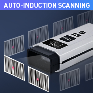 Mini 2D Bluetooth Barcode Scanner