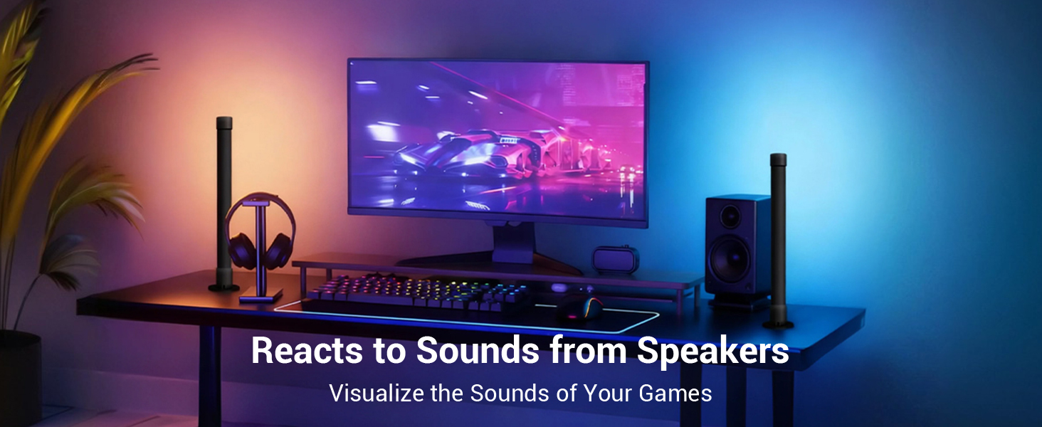 Reacts to sounds