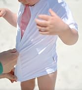 Easy to ZIP on and ZIP off sun protection SPF UPF 50+ zipper rash guard sun shirt