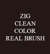 Kuretake Zig Clean Color Real Brush, New 30 Colors with Flexible Brush Tips, Watercolor Pens for ...