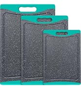Extra Large Cutting Boards, Plastic Cutting Boards for Kitchen (Set of 3) Cutting Board Set Dishw...