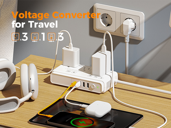 converters and adapters for travel
