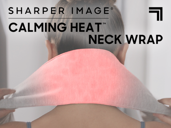calming heat heating heated hot warm massage massager vibrations weighted weight pack neck shoulder
