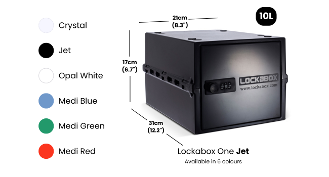 Medium Lock Box. Size Guide For Medium Lockable Boxes