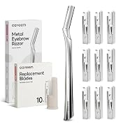 CAVEEM Eyebrow Razor with 10 Replacement Blades