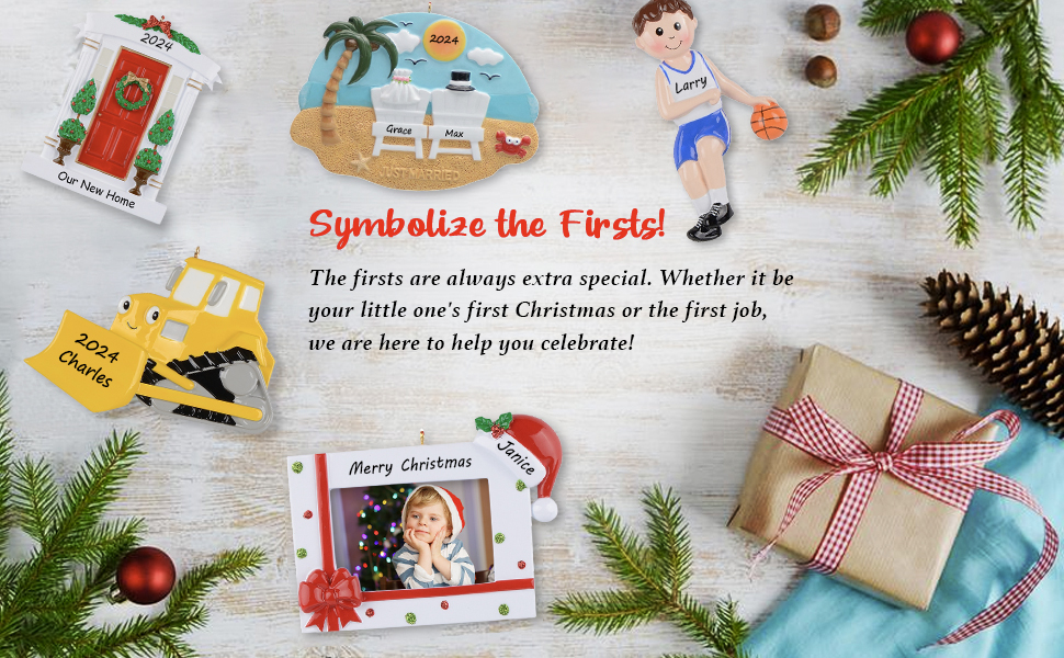 Personalized Christmas Ornaments