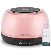 Marchred 300ML Essential Oil Diffuser, 8 Hour Work Small Home Remote Control Aromatherapy Diffuse...
