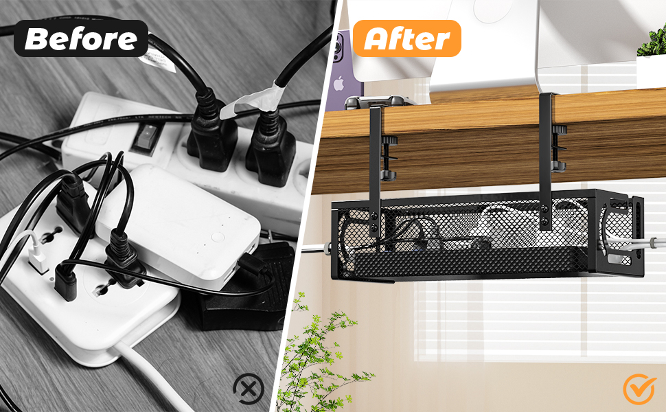 Cable Organizer for Desk