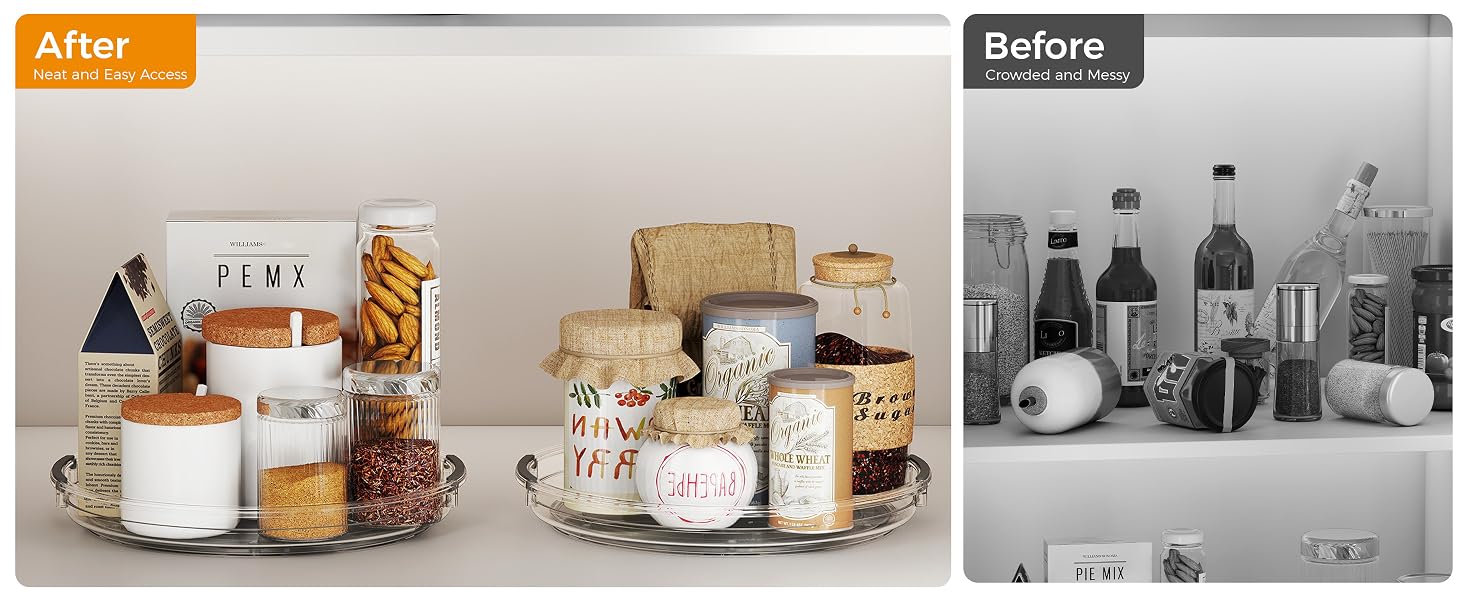Lazy susan organizer
