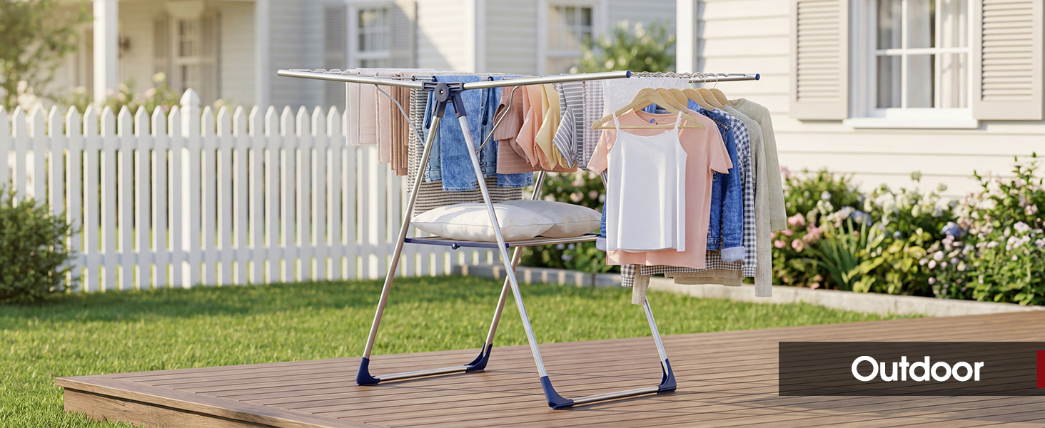clothes drying rack