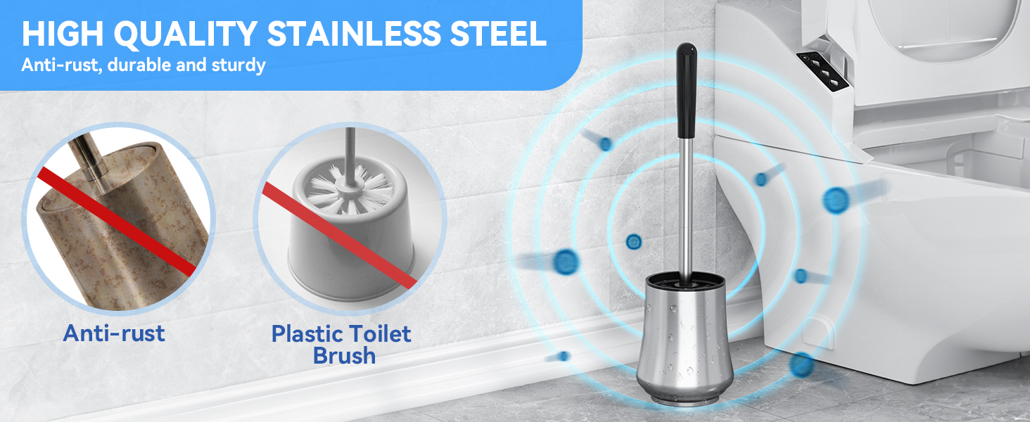 toilet brush Stainless Steel