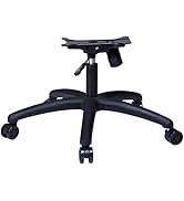 Yoogu 28 inch 350 lbs Heavy Duty Gaming Office Chair Base Replacement Swivel Chairs with Bottom P...