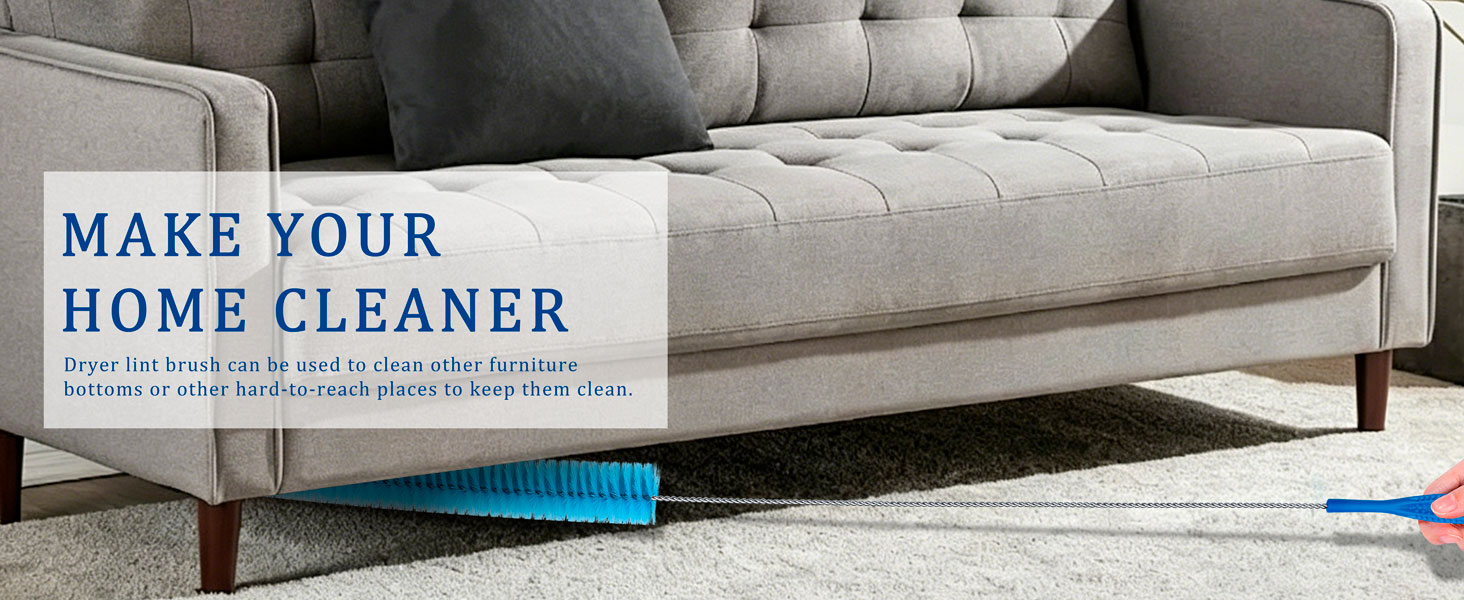 Dryer Vent Cleaner Kit with Dryer Vacuum Hose Attachment
