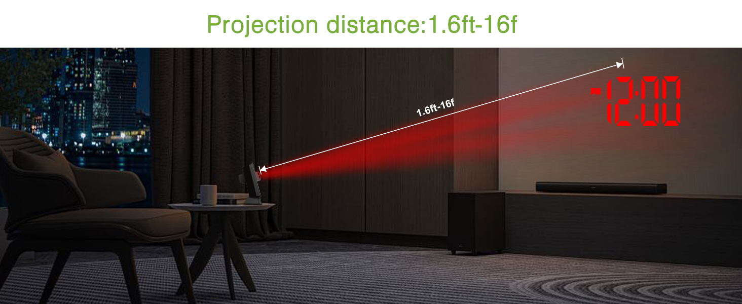 Projection Alarm Clock